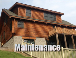  Norlina, North Carolina Log Home Maintenance